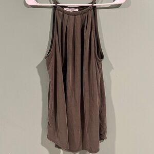 Green Envelope Tank Blouse